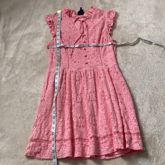Disney Beauty and the Best junior’s Ruffle Mockneck lace Dress Size:M - Picture 11 of 11